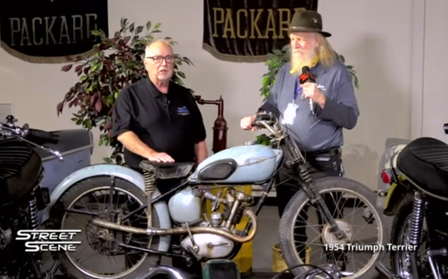 Street Scene Visits our 23rd Annual Motorcycle Exhibit