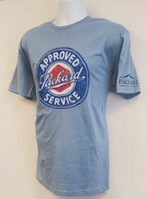 Load image into Gallery viewer, Vintage-Look Packard Approved Logo Short Sleeve T-Shirt (4 colors) $20.99