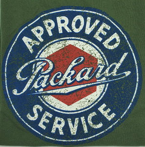 Vintage-Look Packard Approved Logo Short Sleeve T-Shirt (4 colors) $20.99