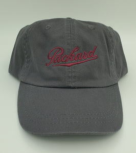 Packard Script Mesh-Lined Twill Cap (8 colors) $20.00