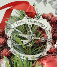 Load image into Gallery viewer, Pewter Packard Goddess of Speed Christmas Ornament $20.00