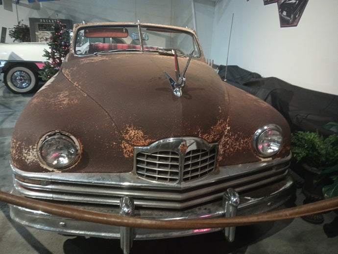 Packard Monte Carlo is now on display at the National Packard Museum
