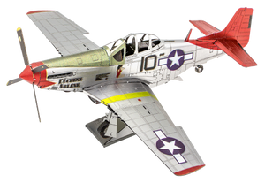 Tuskegee Airmen P-51D Mustang- Red Tail Model Kit $20.95