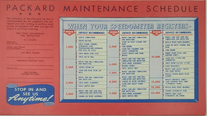 Packard Record & Maintenance Folder Replica Reprints