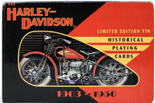 Load image into Gallery viewer, Harley-Davidson Historical Playing Cards