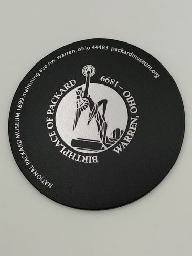 Birthplace of Packard Coaster (Black)- $4.00