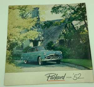 Packard for '52 Advertisement- $20.00