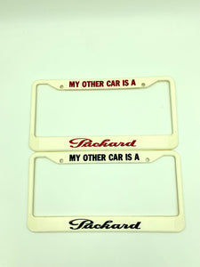 License Plate Cover - My Other Car is a Packard $5.00