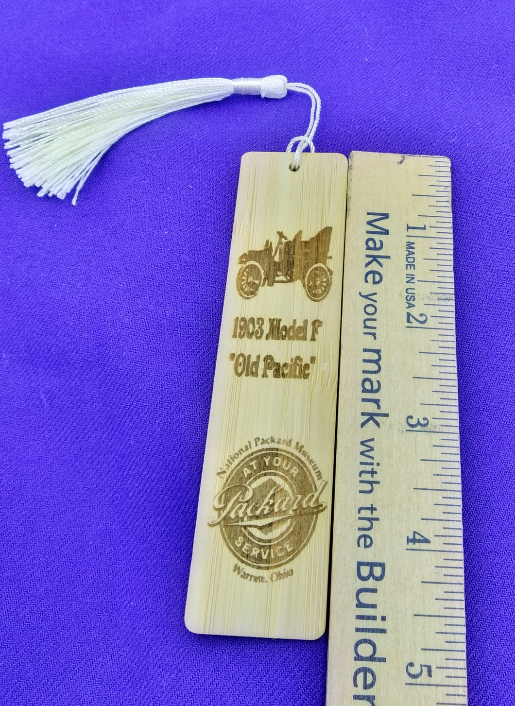 Wooden Bookmark $6