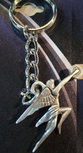 Load image into Gallery viewer, Goddess of Speed Pewter Key Chain