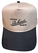 Load image into Gallery viewer, Khaki with black National Packard Museum Five-Panel Twill Cap