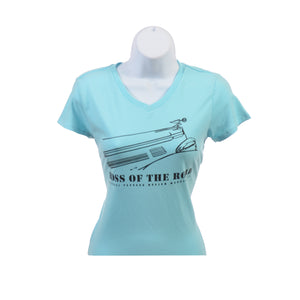 Youth Girls "Boss of the Road" V- Neck T-Shirts $12.00