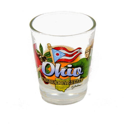 Ohio Shot Glass $6.00