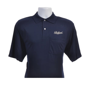 Men's Pocket Polo Shirt-Navy, Maroon or White $32.00