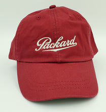 Load image into Gallery viewer, Packard Script Mesh-Lined Twill Cap (8 colors) $20.00
