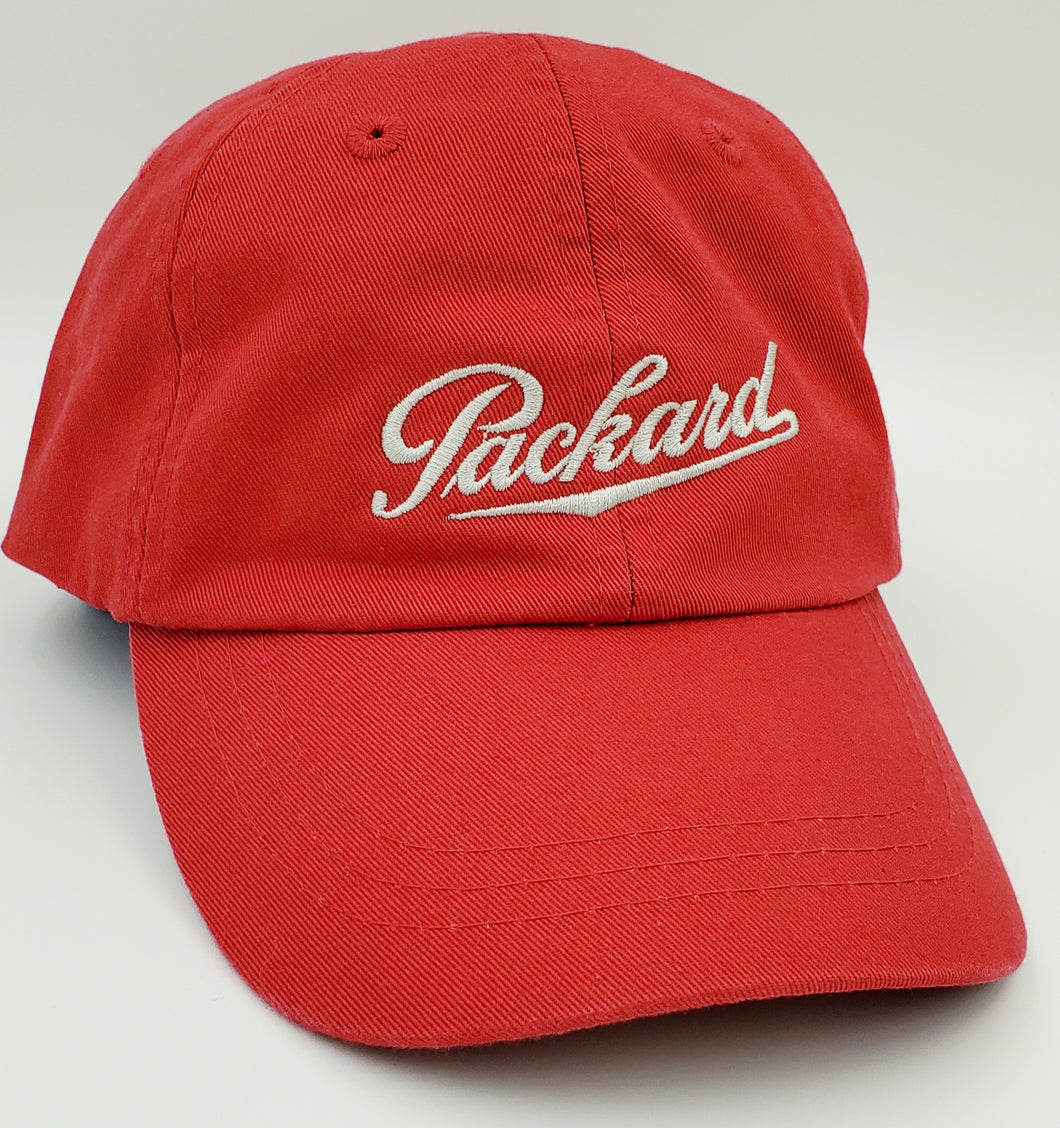 Packard Script Mesh-Lined Twill Cap (8 colors) $20.00
