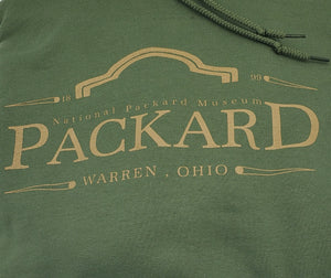 Packard Museum Grill Logo Hooded Sweatshirt  $33.99
