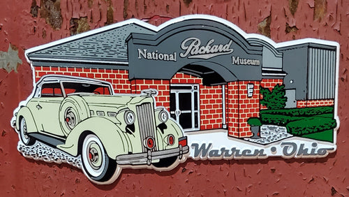 Magnet: National Packard Museum & '36 Convertible $6.00