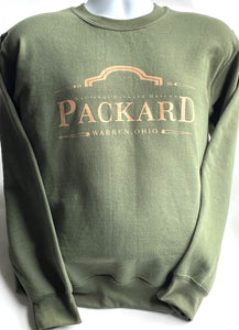 Packard Museum Grill Logo Crewneck Sweatshirt $28.99